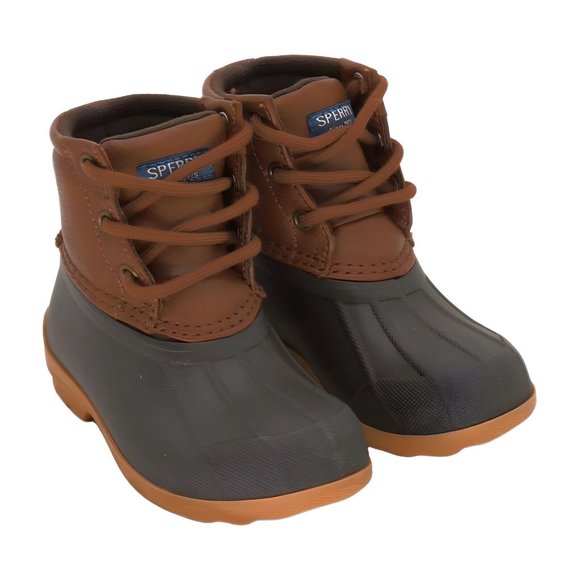 Sperry Girls Port Boot, Tan/Brown, Size 6 Little Kid - Picture 7 of 7